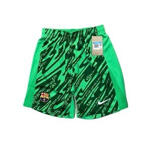 Nike FC Barcelona Green 24/25 Stadium Goalkeeper Size Medium Green Shorts